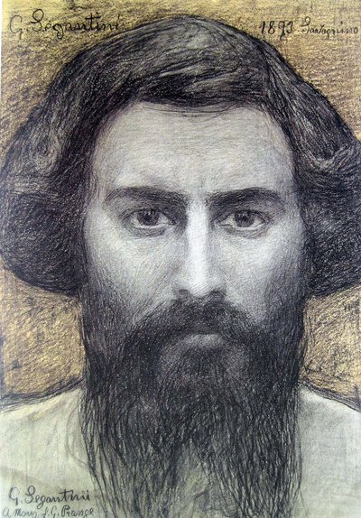 Self-Portrait by Giovanni Segantini